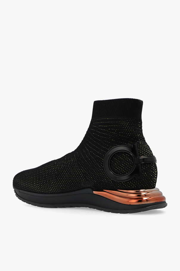 Black Gardena sneakers FERRAGAMO Go for an adventure in the